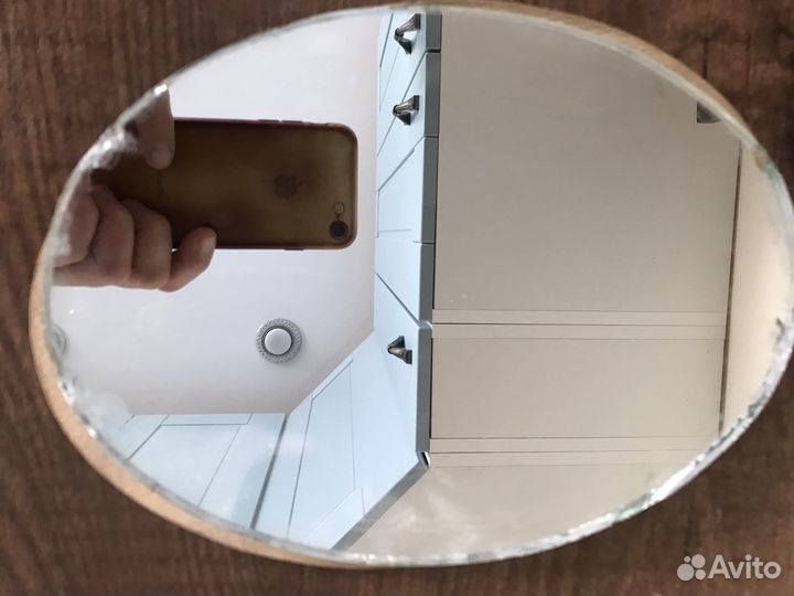 Рама для зеркала старинная ссср,отреставрированная