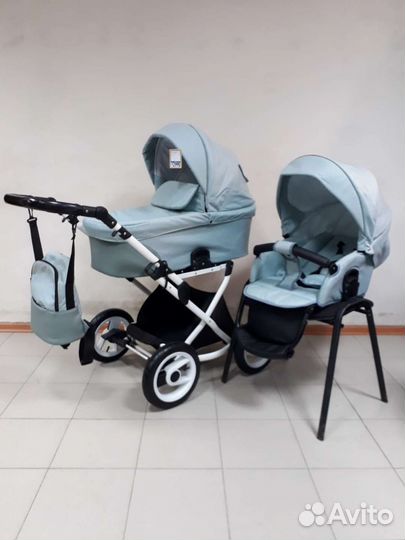 Коляска Indigo Alpina Classic 2 в 1 (3 в 1)