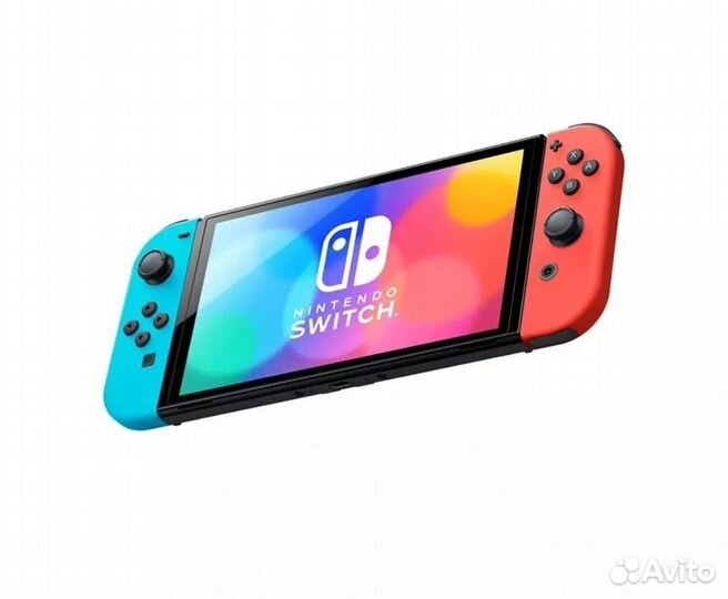 Nintendo switch oled 64GB + аксессуары