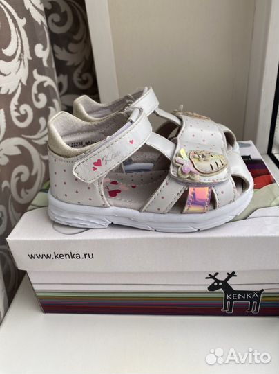 Сандали для девочки, 23 размер