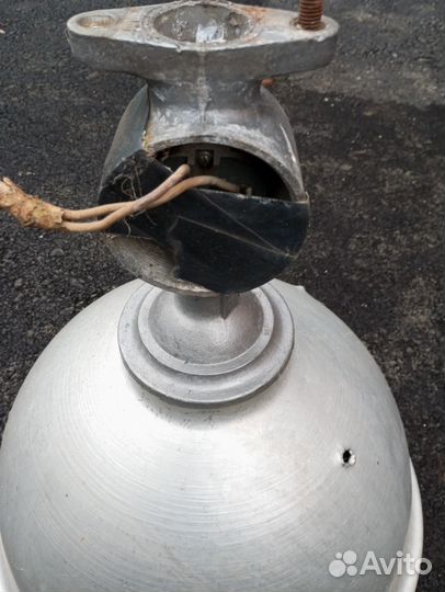 Фонарь уличный на столб СССР