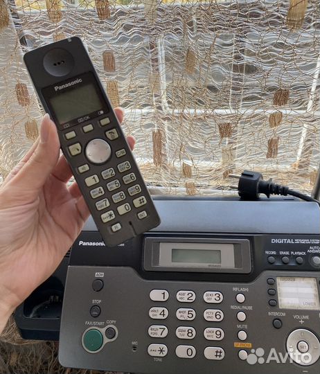 Факс / телефон Panasonic kx-fc966