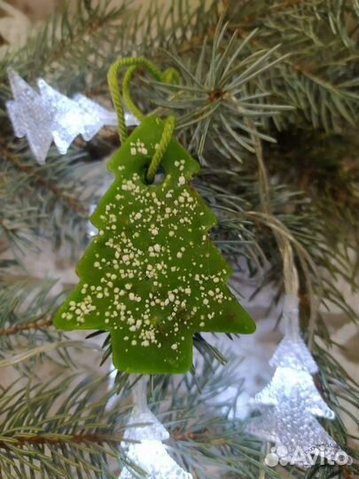 Ёлочные украшения хендмейд