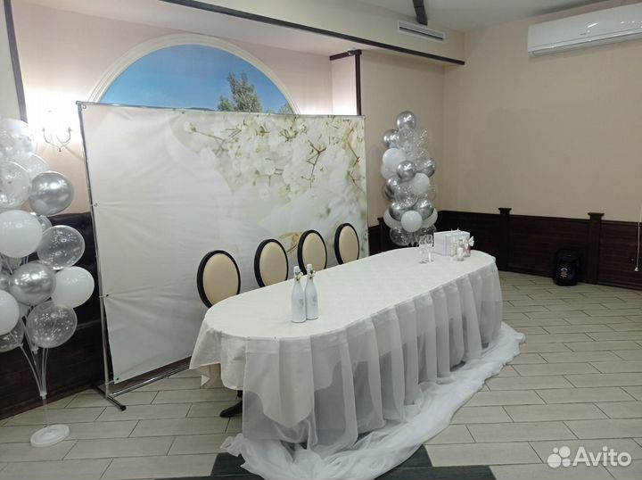 Прокат баннера и стойки