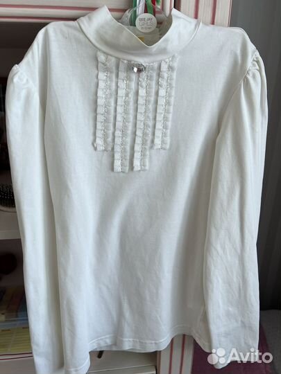 Школьная блузка 140