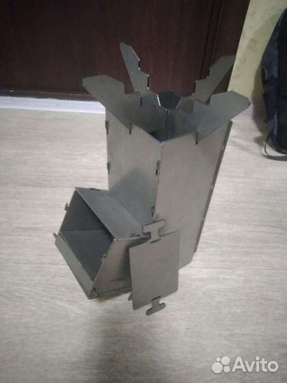 Печка ракетная. Лазерная резка