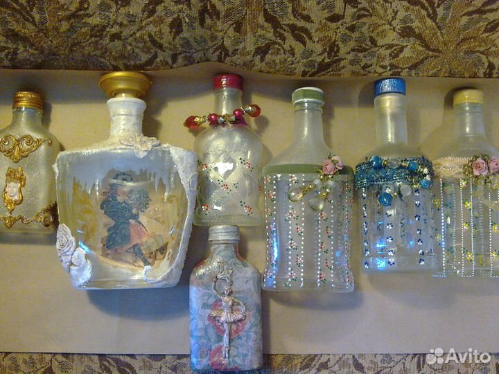 Бутылки винтажные
