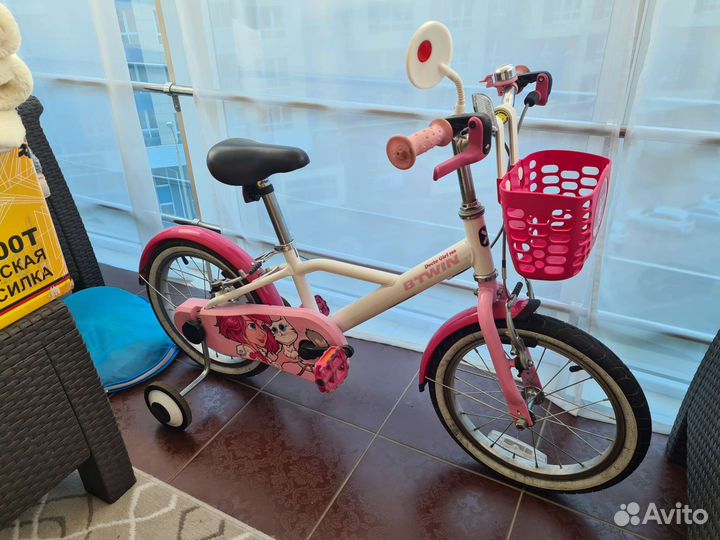 Детский велосипед B'twin 500 docto girl 16