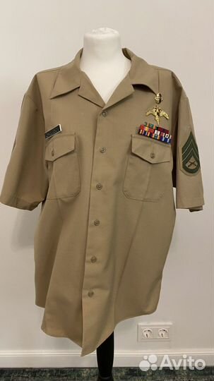 Рубашка usmc с коротким руковом