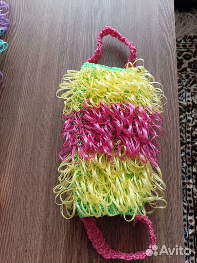 Мочалка ручной работы