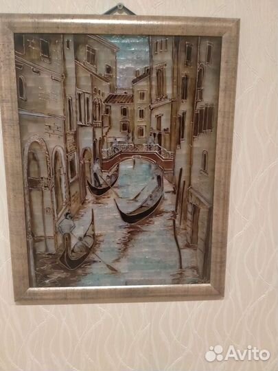 Венеция витраж витражная картина