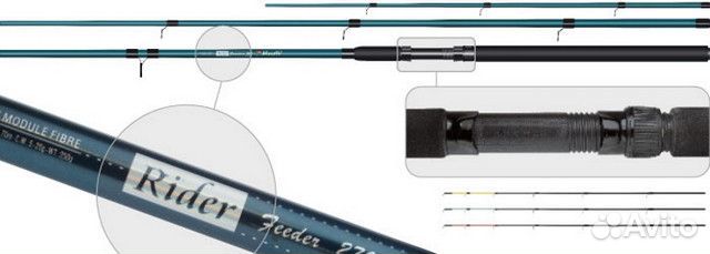 Удилище в тубусе surf master 1827 rider feeder