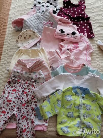 Продам Детские вещи пакетом 56 62