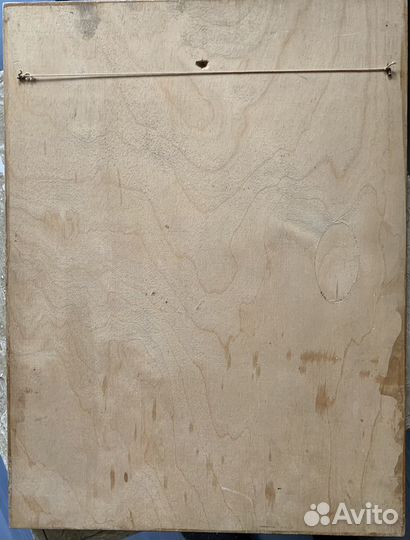 Деревянное панно Ильич в Смольном