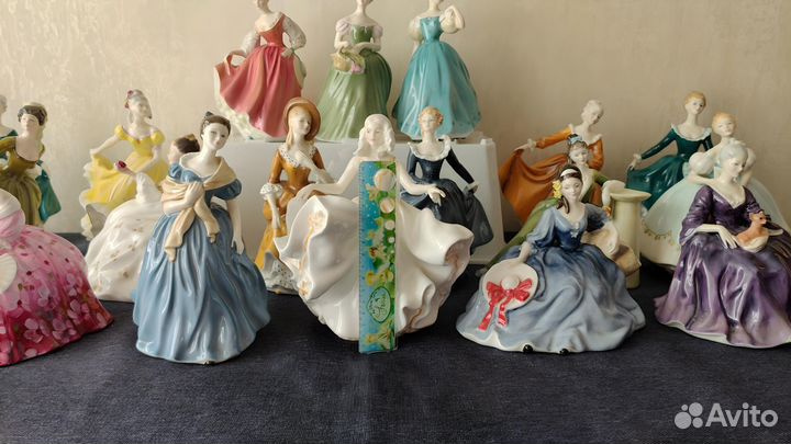Английские фарфоровые статуэтки. Royal Doulton