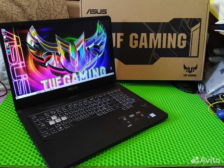Asus TUF (17'3/i7-12ядр/GTX1060-6GB/16GB/SSD+1TB)