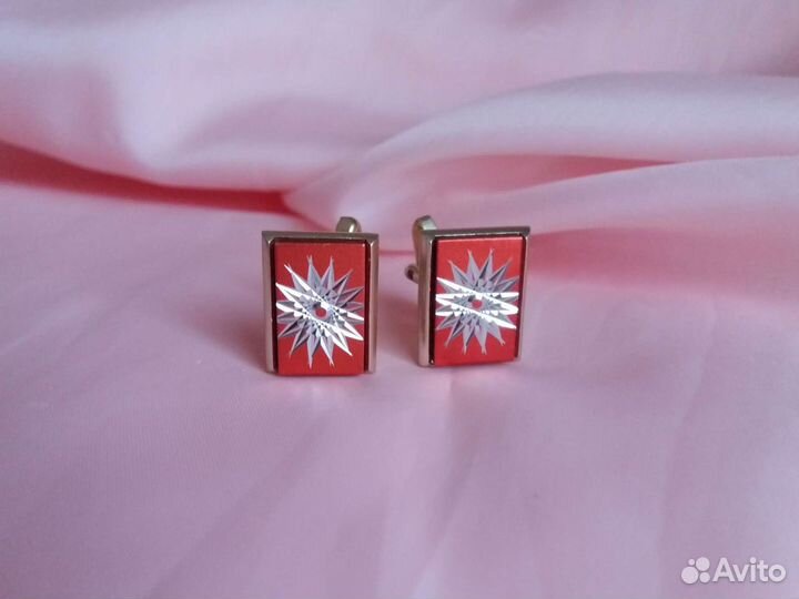 Винтажные мужские запонки СССР
