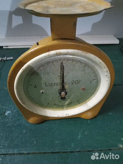 Весы бытовые СССР до 5 кг