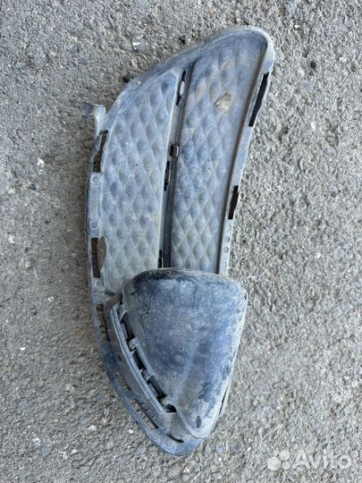 Накладки на бампер Мерседес в212