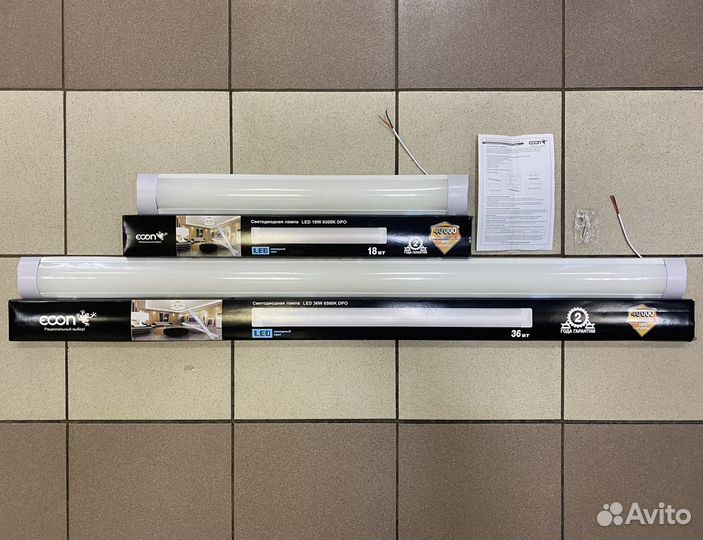 Светильник светодиодный потолочный ip20, ip65