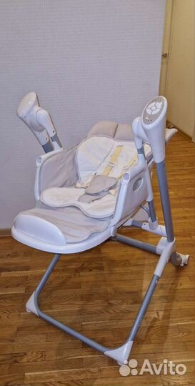 Стульчик качели для кормления 2 в 1