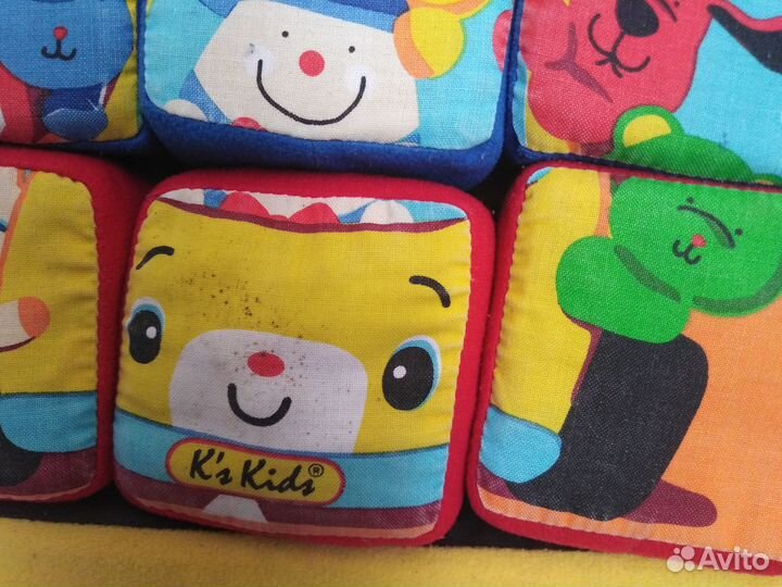 Набор с мягкими кубиками