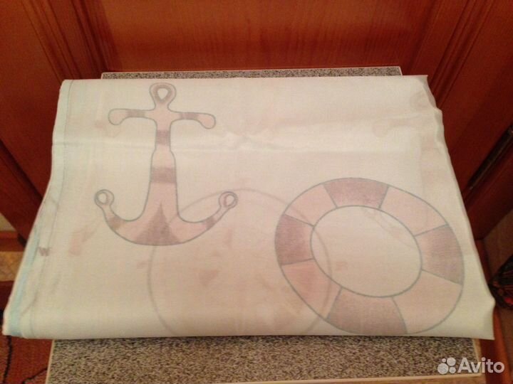 Шторы для ванной 3шт