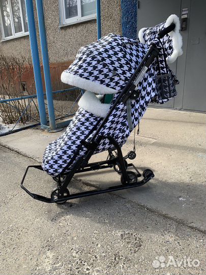 Санки коляска ника