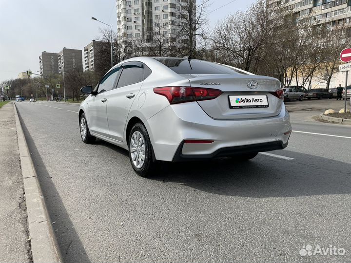 Hyundai Solaris 1.6 МТ, 2018, 110 550 км