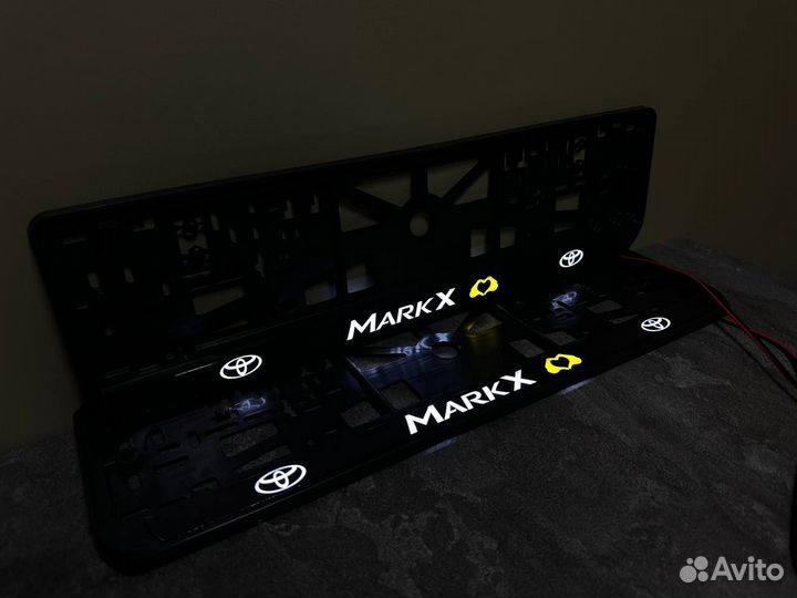 Номерная рамка с вашим логотипом