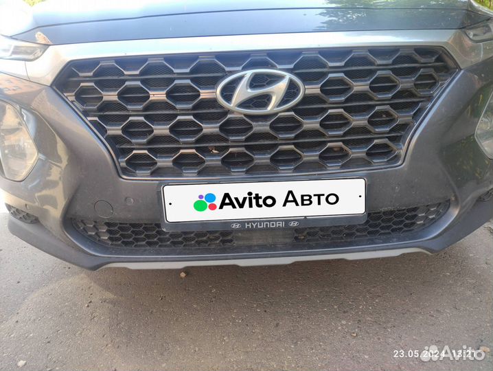 Hyundai Santa Fe 2.0 AT, 2019, 77 000 км