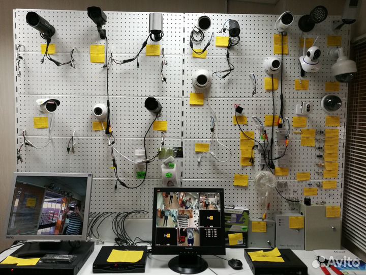 Видеонаблюдение, монтаж