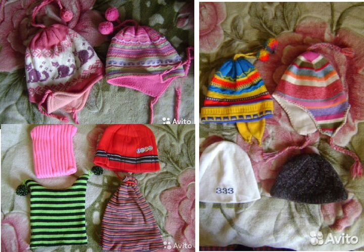 Головные уборы, шапки, косынки,перчатки, варешки