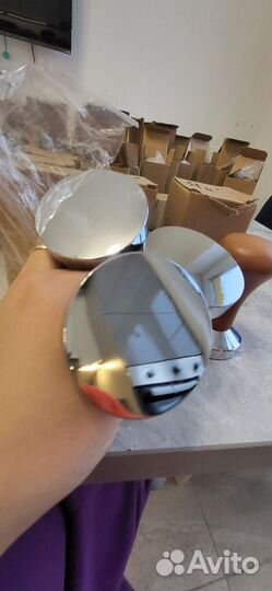 Темпер для кофе 51мм с деревянной ручкой