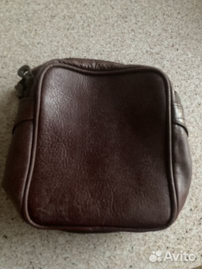 Барсетка кожаная мужская