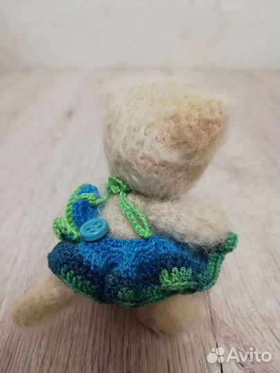 Игрушка вязаная Котенок