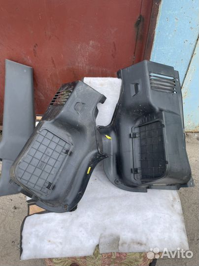 Обшивка багажника Chevrolet Lanos