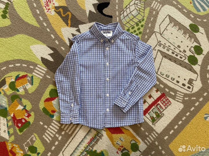 Рубашка с коротким и длинным рукавом, 110 р-р