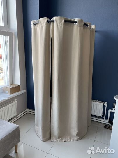 Шторы примерочная