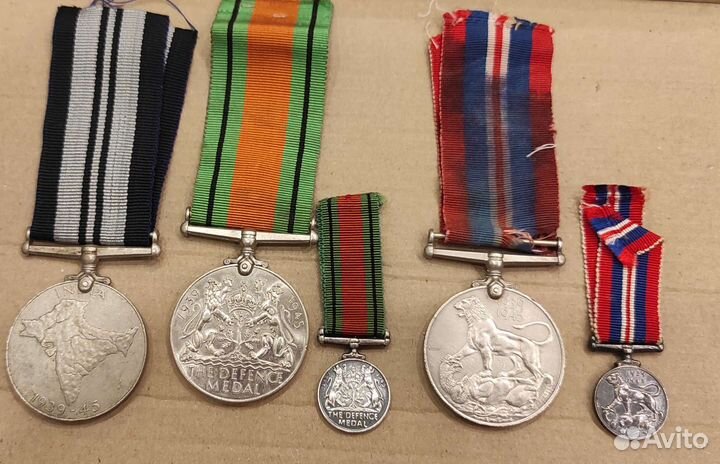 Медали 1939-45 Великобритания