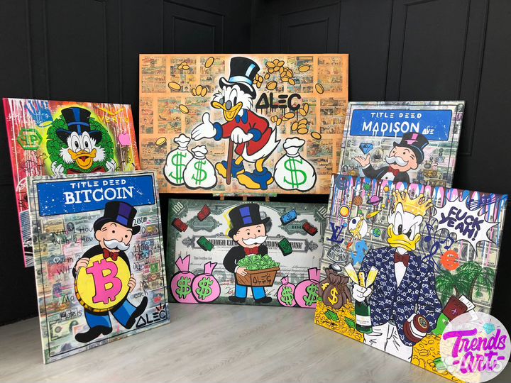 Мотивирующие картины на стену бизнес деньги доллар