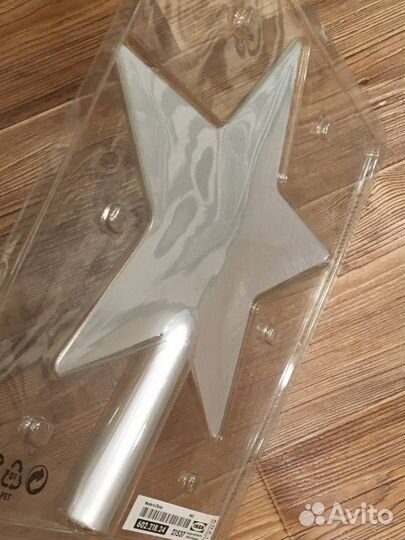 Макушка на елку - звезда рождественская икеа