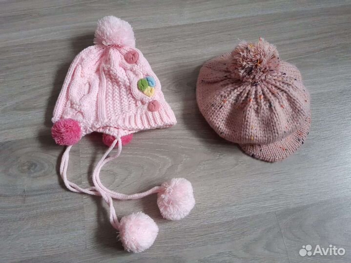 Шапки детские для девочки новые