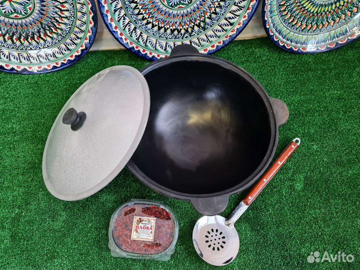 Чугунный казан 10 литров Оригинал