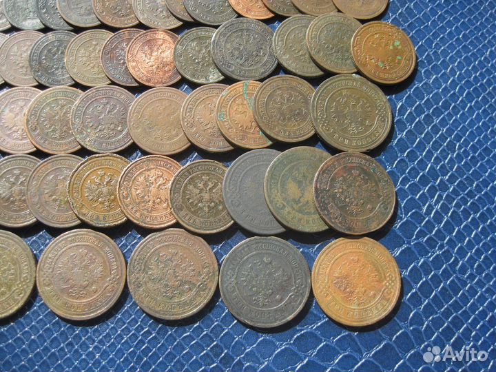 Старинные монеты Николая 2 погодовкавсе разные