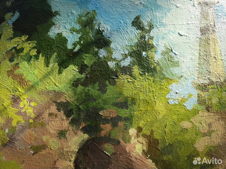 Картина маслом пейзаж 