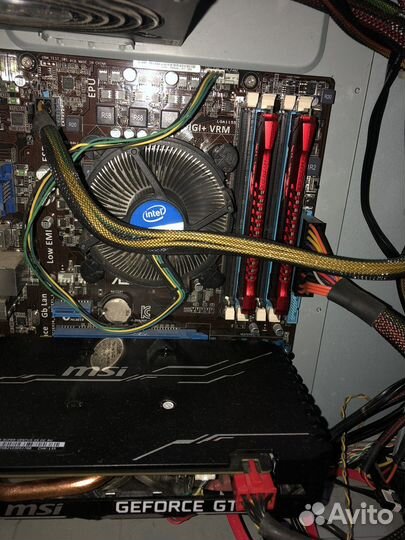 Комплект Asus Z77+i5-3570K+16Gb DDR3+Кулер