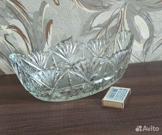 Ваза хрустальная СССР