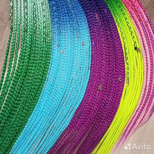 Косы на резинках