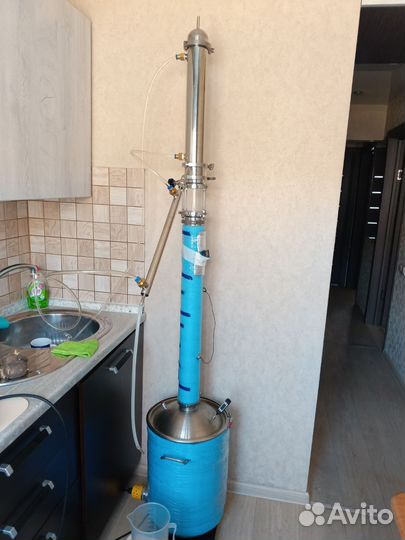 Ректификационная колонна 3 дюйма